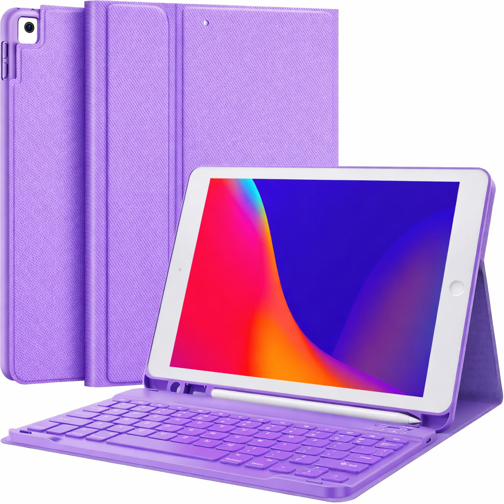 Apple iPad Manyetik Bluetooth Klavyeli Tablet Kılıfı