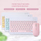Tüm Cihazlara Uyumlu Şarj Edilebilir Kablosuz Bluetooth Klavye Mouse Set