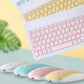 Tüm Cihazlara Uyumlu Şarj Edilebilir Kablosuz Bluetooth Klavye Mouse Set