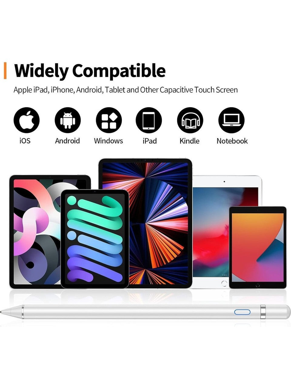 TUROTTO Tüm Dokunmatik Cihazlara Uyumlu Tablet Yazı Ve Çizim Kalemi
