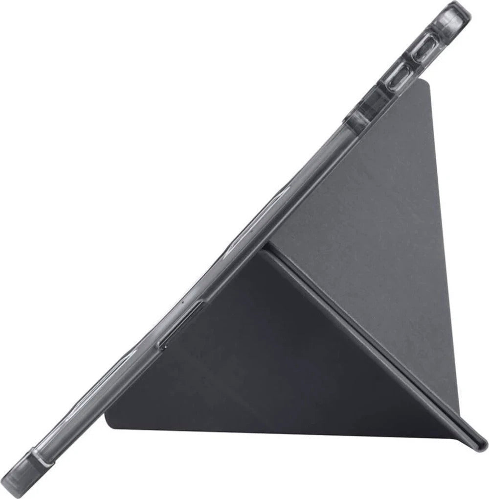 TUROTTO Lenovo Tab M11 TB-330FU TB-330XUİle Uyumlu Katlanır Yatay ve Dikey Standlı Kalem Bölmeli Uyku Modlu Kılıf