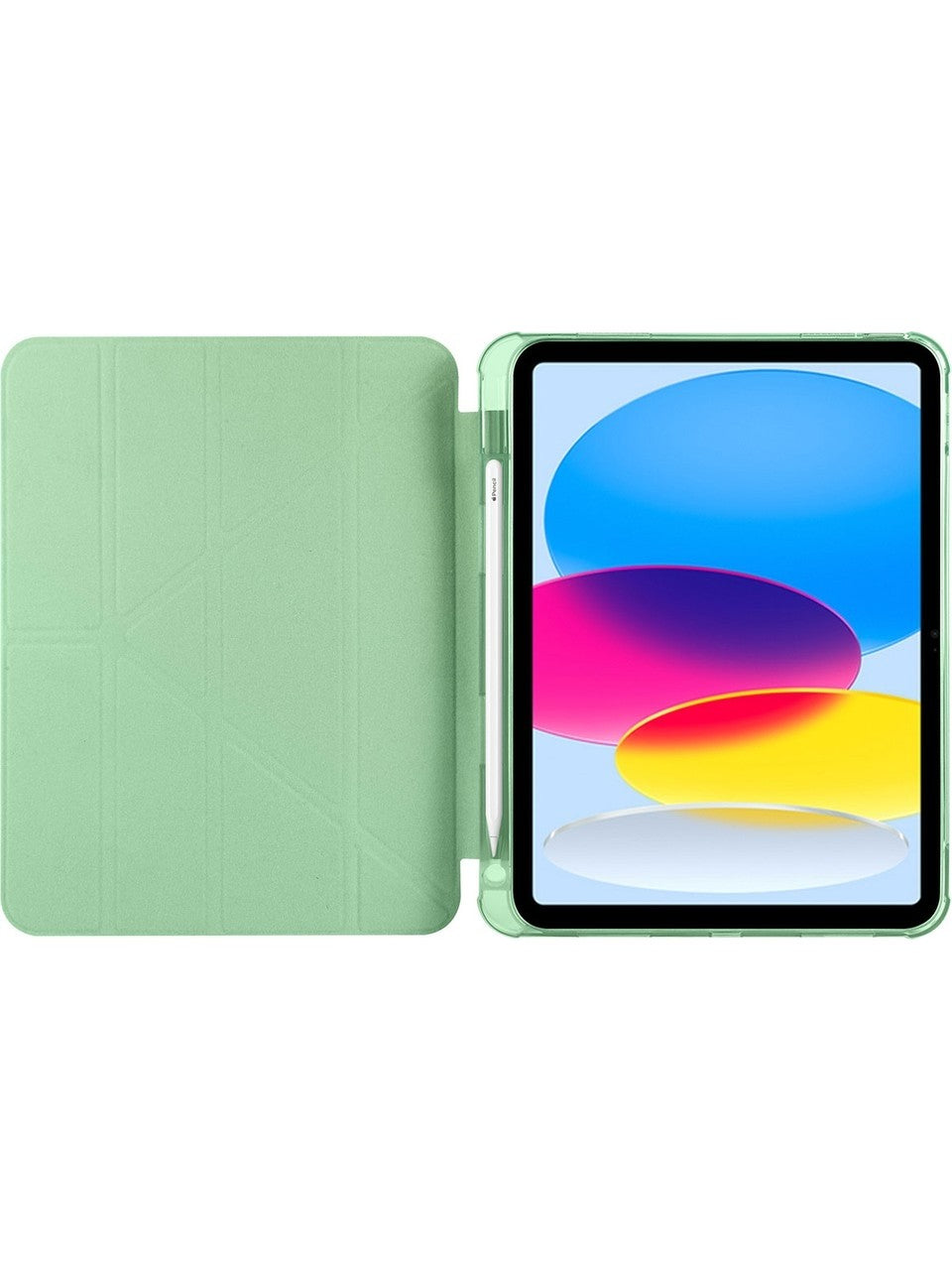 TUROTTO Galaxy Tab S11 SM-X730 İle Uyumlu Katlanır Yatay ve Dikey Standlı Kalem Bölmeli Uyku Modlu Kılıf
