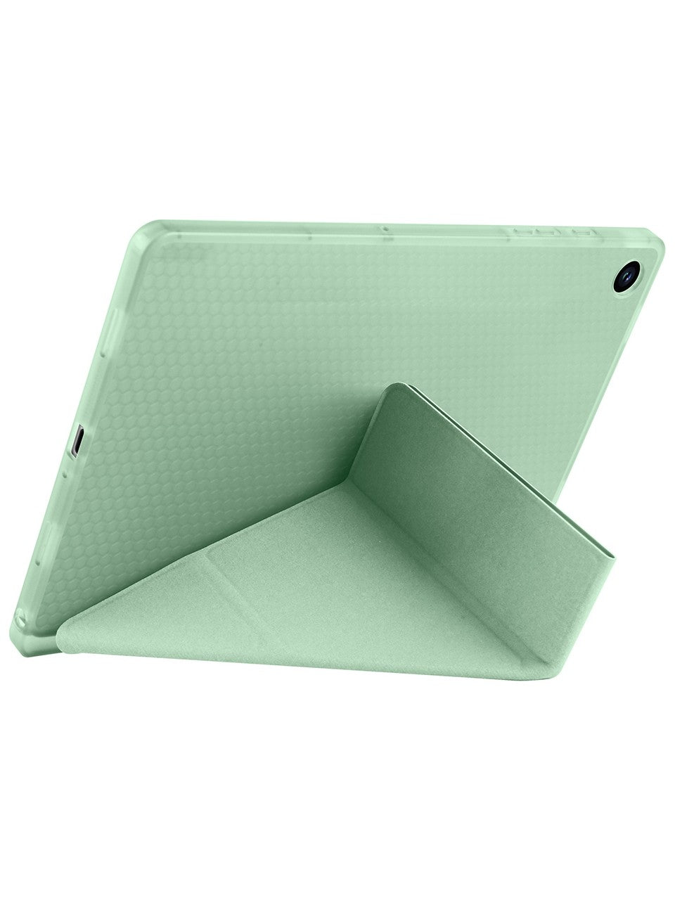 TUROTTO Galaxy Tab S11 SM-X730 İle Uyumlu Katlanır Yatay ve Dikey Standlı Kalem Bölmeli Uyku Modlu Kılıf