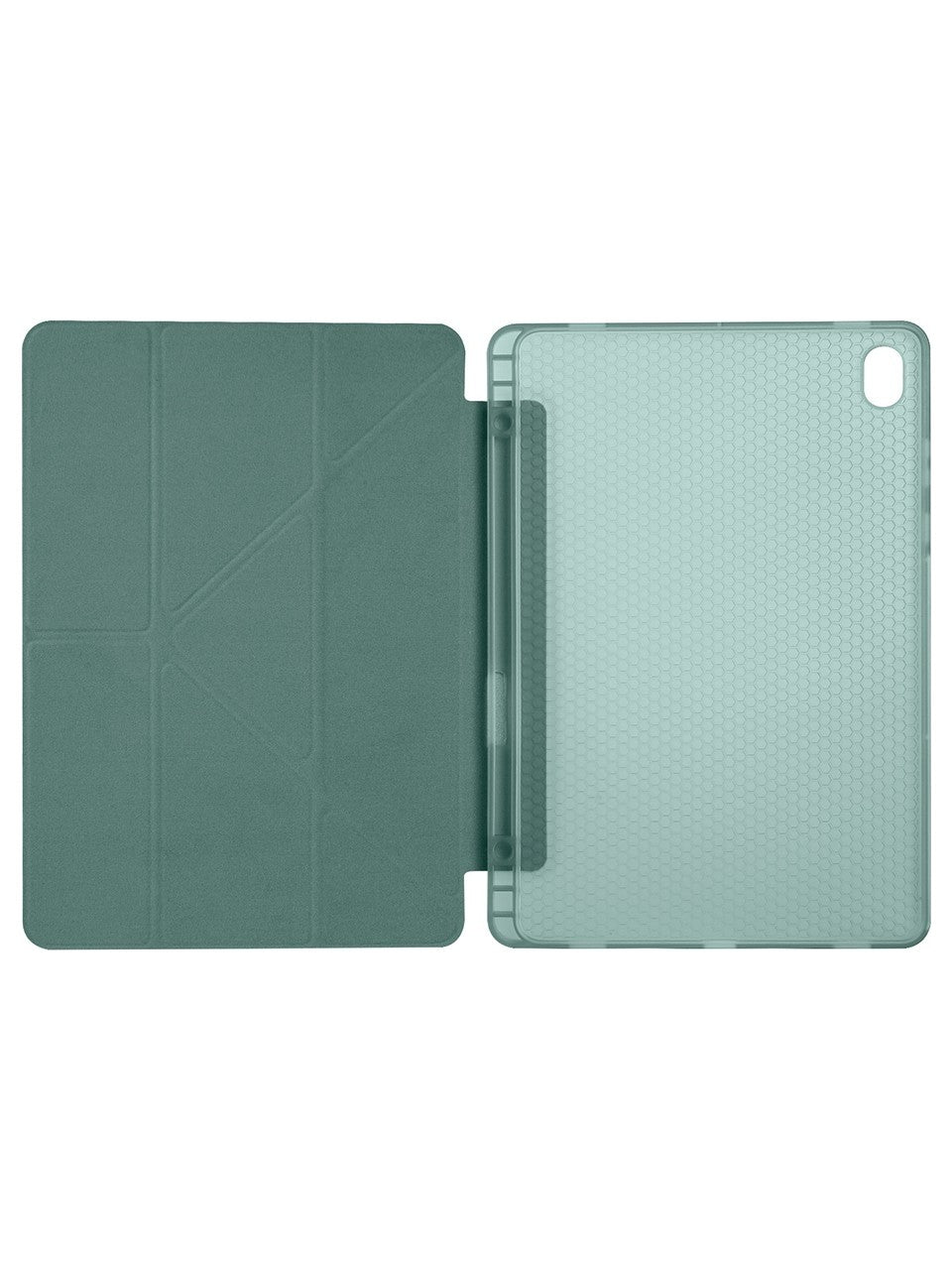 TUROTTO Galaxy Tab S11 SM-X730 İle Uyumlu Katlanır Yatay ve Dikey Standlı Kalem Bölmeli Uyku Modlu Kılıf