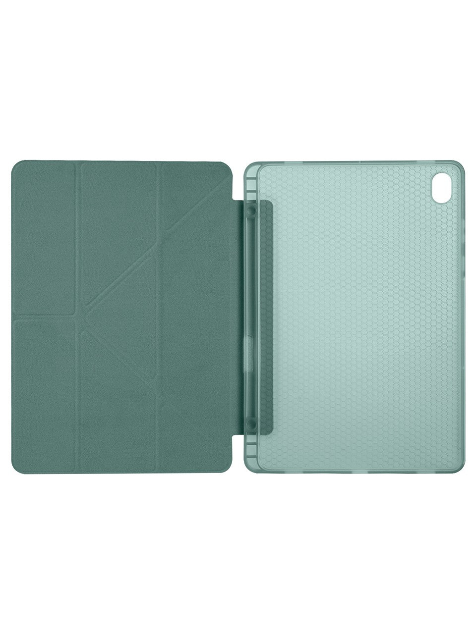 TUROTTO Galaxy Tab S11 SM-X730 İle Uyumlu Katlanır Yatay ve Dikey Standlı Kalem Bölmeli Uyku Modlu Kılıf