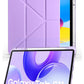 TUROTTO Galaxy Tab S11 SM-X730 İle Uyumlu Katlanır Yatay ve Dikey Standlı Kalem Bölmeli Uyku Modlu Kılıf