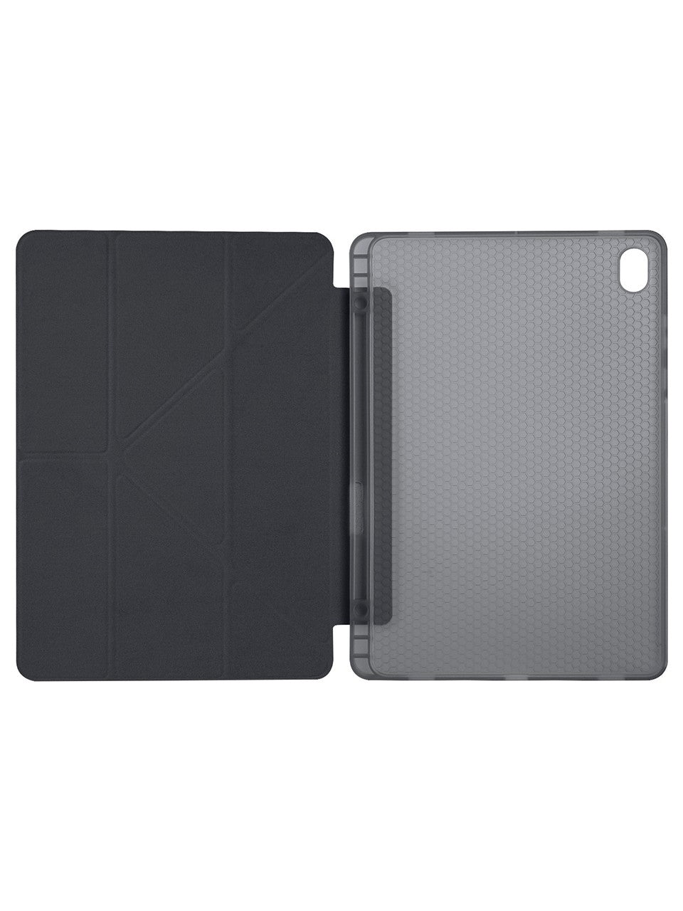 TUROTTO Galaxy Tab S11 SM-X730 İle Uyumlu Katlanır Yatay ve Dikey Standlı Kalem Bölmeli Uyku Modlu Kılıf