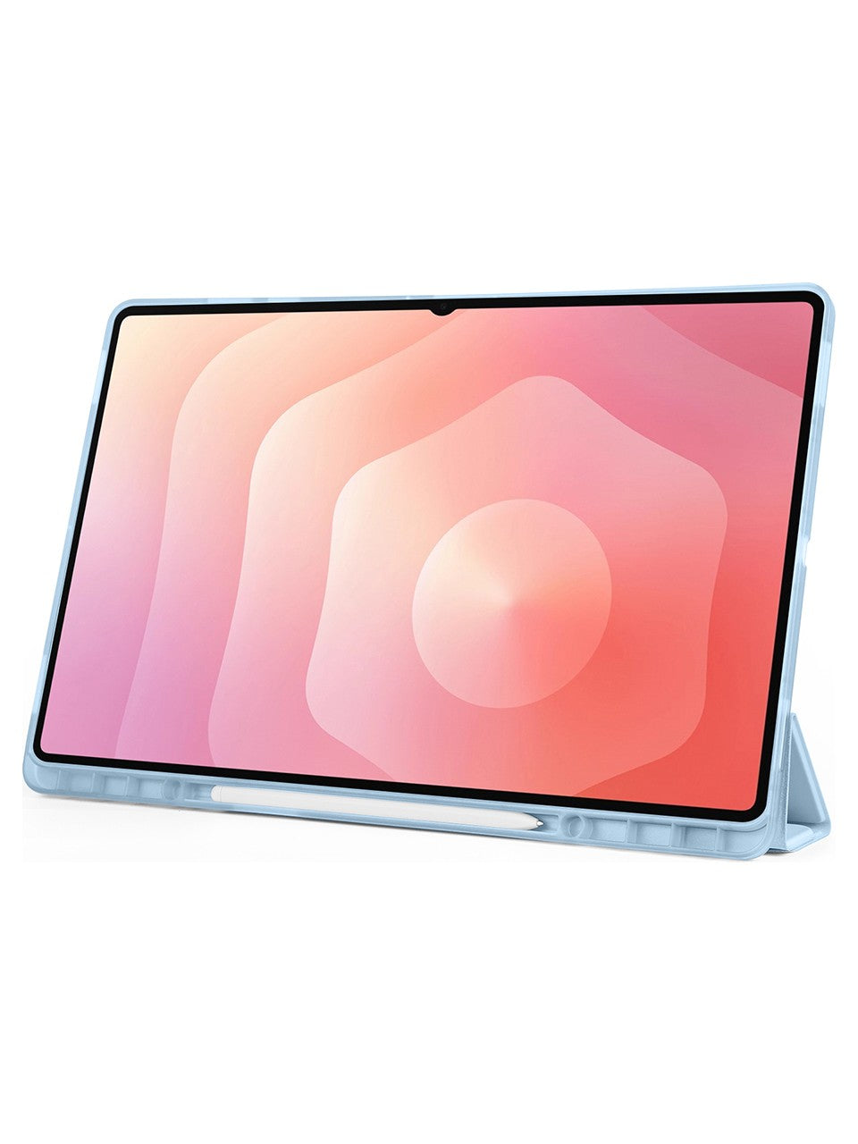 TUROTTO Galaxy Tab S11 ULTRA SM-X930 İle Uyumlu Katlanır Yatay ve Dikey Standlı Kalem Bölmeli Uyku Modlu Kılıf